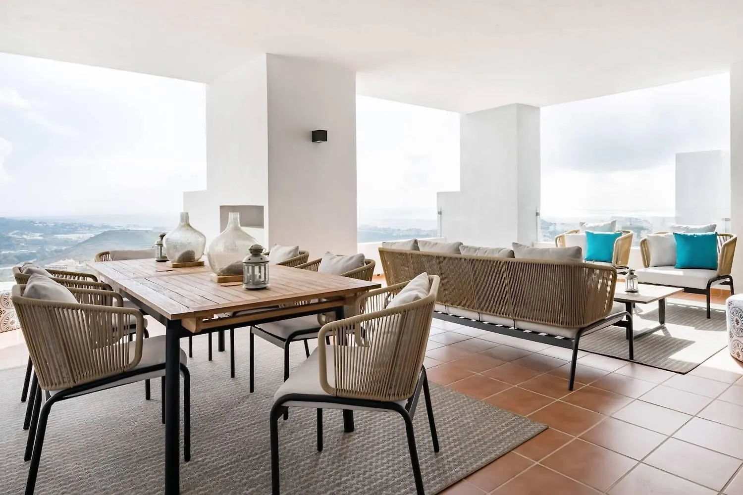 Chill In The Outdoor Lounge Bohemian-Chic Hideaway Apartment La Cala De Mijas